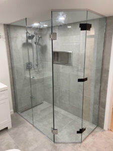 Porte douche sur mesure - G&D installation