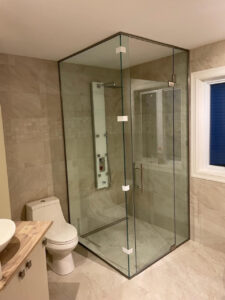 Porte douche sur mesure - G&D installation